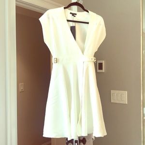 White Rachel Zoe dress